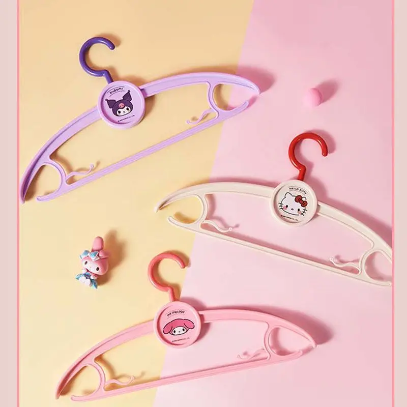 5Pcs Sanrio Hello Kitty Anime Kawaii Multi-Functional Clothes Hanger Cute Kuromi My Melody Cloth Support Drying Rack Gifts Toys
5Pcs Sanrio Hello Kitty Anime Kawaii Multi-Functional Clothes Hanger Cute Kuromi My Melody Cloth Support Drying Rack Gifts Toys