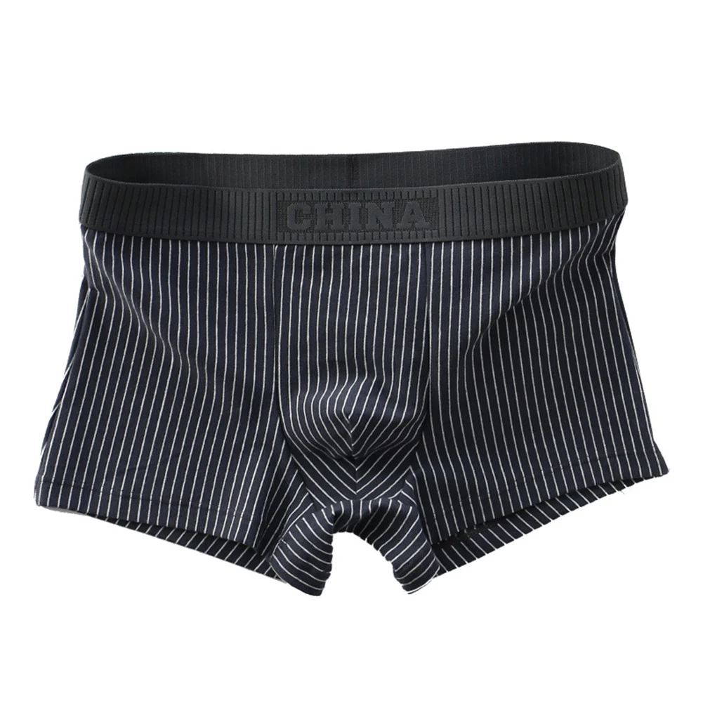 Men Cotton Underwear Sexy Striped Bugle Pouch Boxers Soft Intimate Underpants Elasticity Casual Shorts Trunks Breath Panties
Men Cotton Underwear Sexy Striped Bugle Pouch Boxers Soft Intimate Underpants Elasticity Casual Shorts Trunks Breath Panties