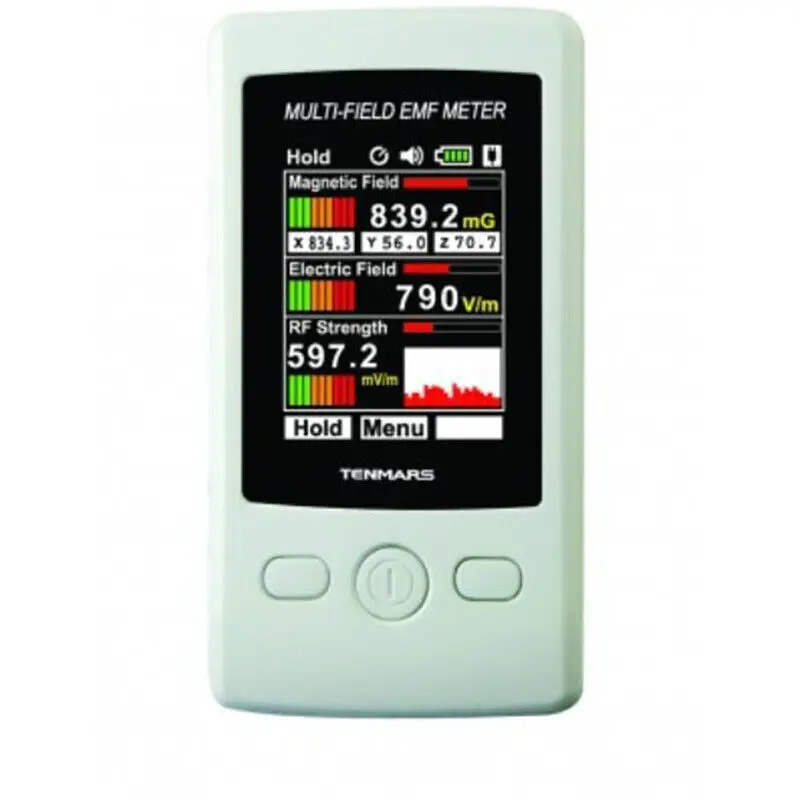 TENMARS TM-190 | Multi-Field EMF RF Gauss Meter - Up to 3.5GHz ✦Kd 
TENMARS TM-190 | Multi-Field EMF RF Gauss Meter - Up to 3.5GHz ✦Kd