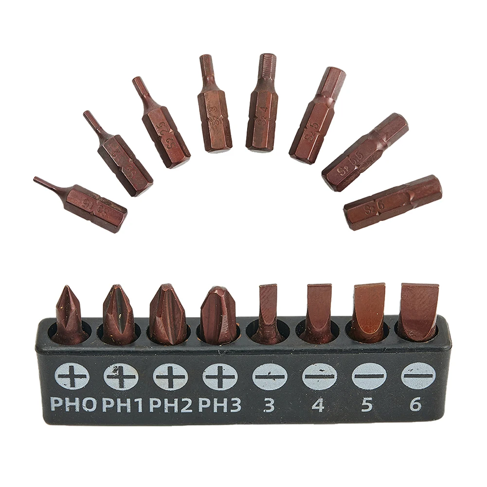 Anti-Corrosion Screwdriver Bit Screwdriver 16pcs Anti Slip Used Cross Slotted Drive Set Hex Shank Screwdriver Bit
Anti-Corrosion Screwdriver Bit Screwdriver 16pcs Anti Slip Used Cross Slotted Drive Set Hex Shank Screwdriver Bit