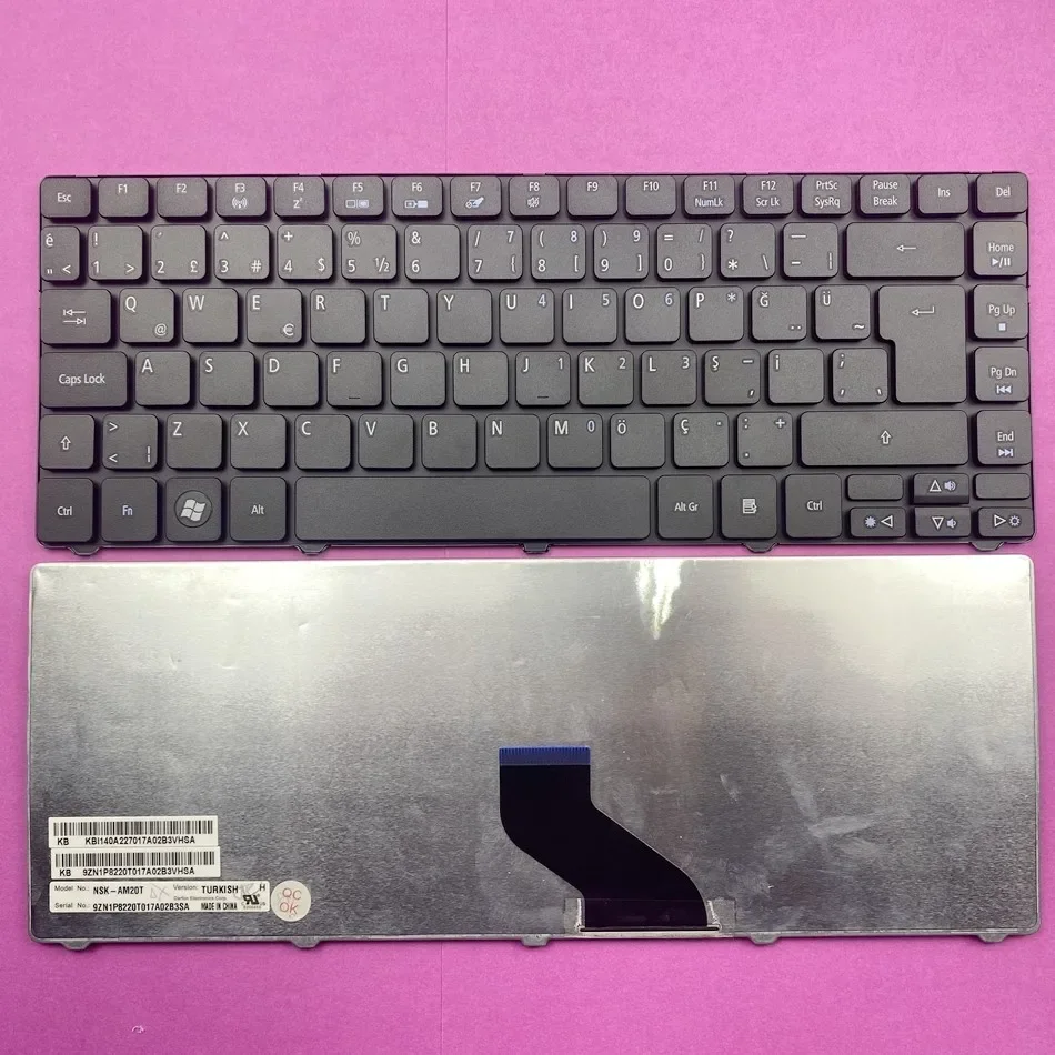 Турецкая клавиатура для ACER 3810TG 3810T 4750G 3810 4736 3820 4820 4741 4755 4535 4540 4743G 5942 5942G 4350G
Турецкая клавиатура для ACER 3810TG 3810T 4750G 3810 4736 3820 4820 4741 4755 4535 4540 4743G 5942 5942G 4350G