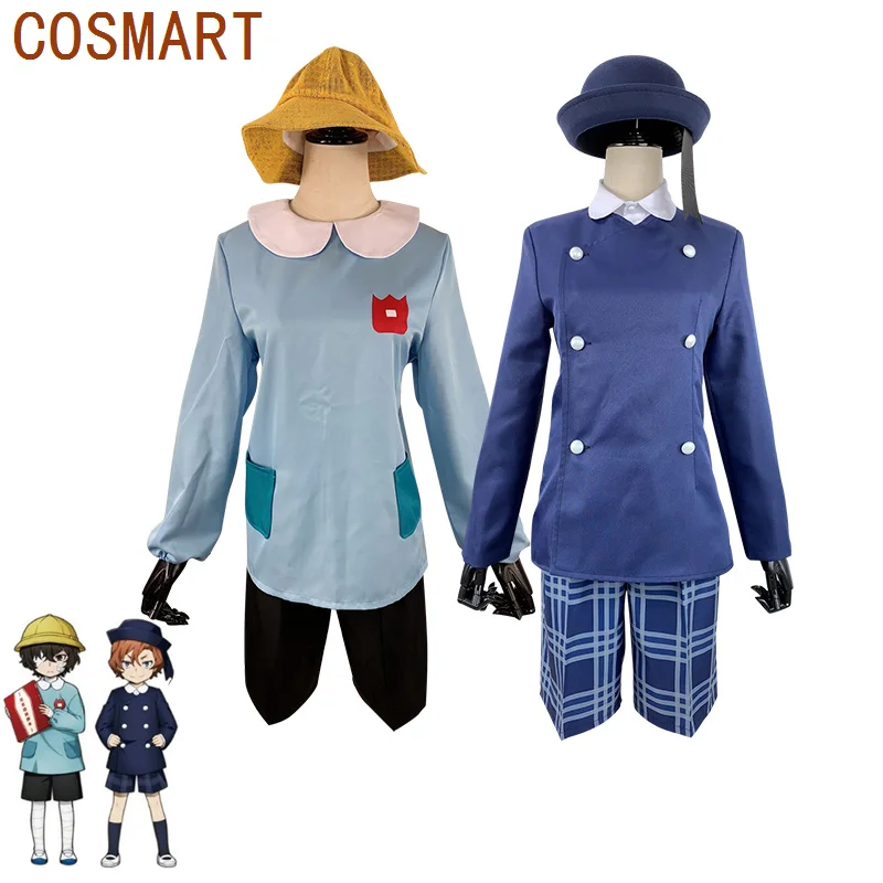 

Bungo Stray Dogs Dazai Osamu Nakahara Chuuya Kindergarten Cosplay Costume Japanese Anime Adult Uniform Halloween Carnival Outfit