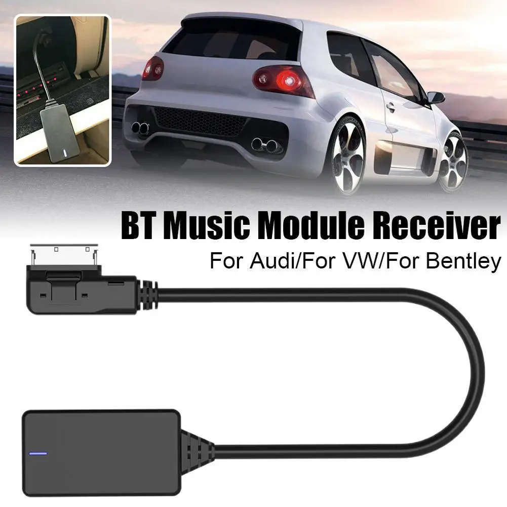 

AMI MMI MDI Interface Bluetooth 5.0 Audio Music Input Adapter AUX Receiver Cable Adapter For Audi Q5 A7 S5 Q7 A6 A8 2023