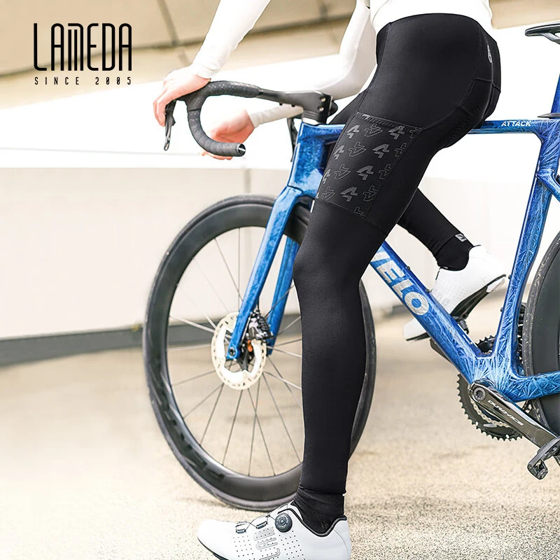 

LAMEDA Elastic Interface Cushion Cycling Bib Pants Thin UPF50+ With Trouser Pockets Men Spring Summer MTB Road Bike Cycling Over