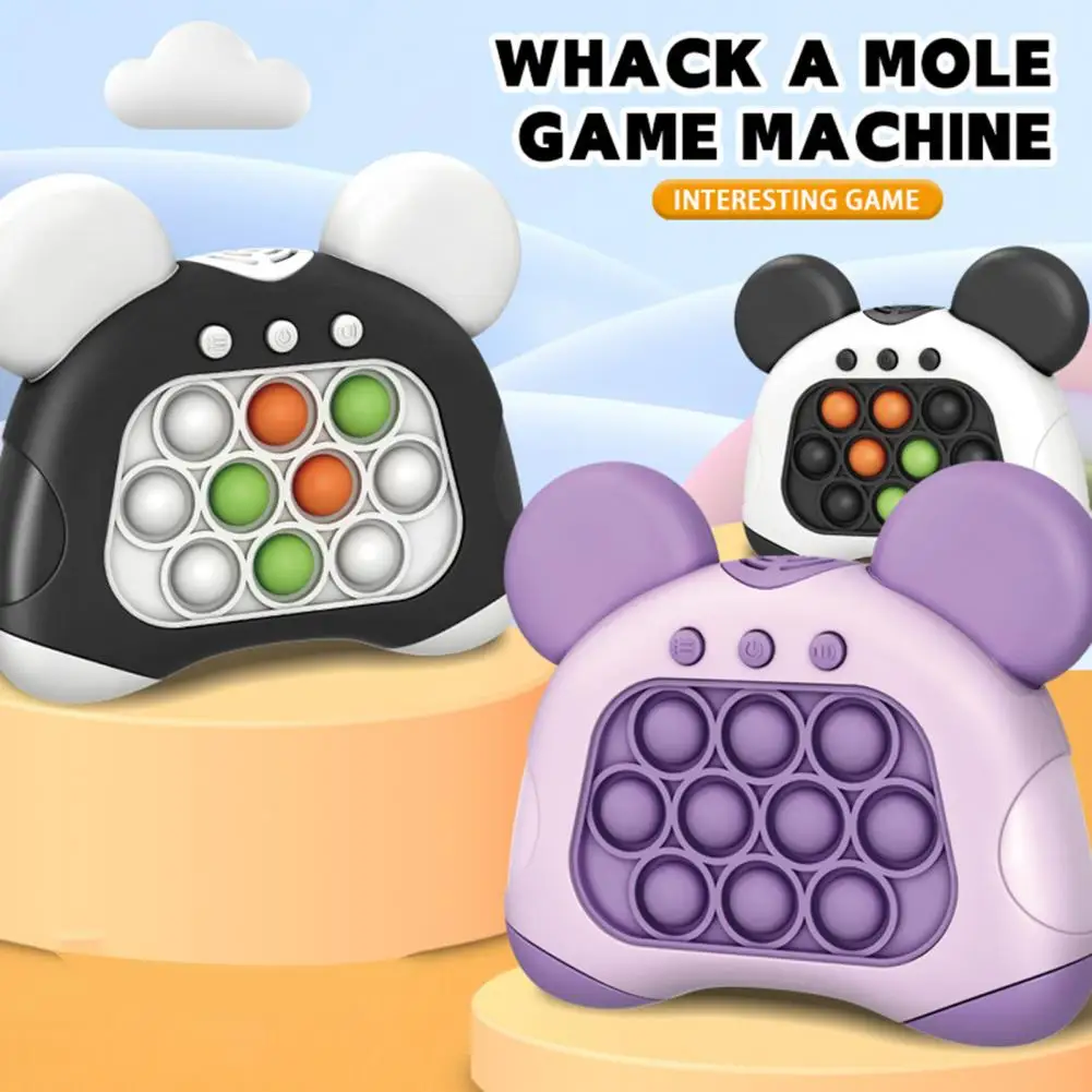 Portable Fidget Game Whack-a-mole Handheld Bubble Game Console for Children 4 Modes Reaction Training Challenge Toy for Boys
Portable Fidget Game Whack-a-mole Handheld Bubble Game Console for Children 4 Modes Reaction Training Challenge Toy for Boys