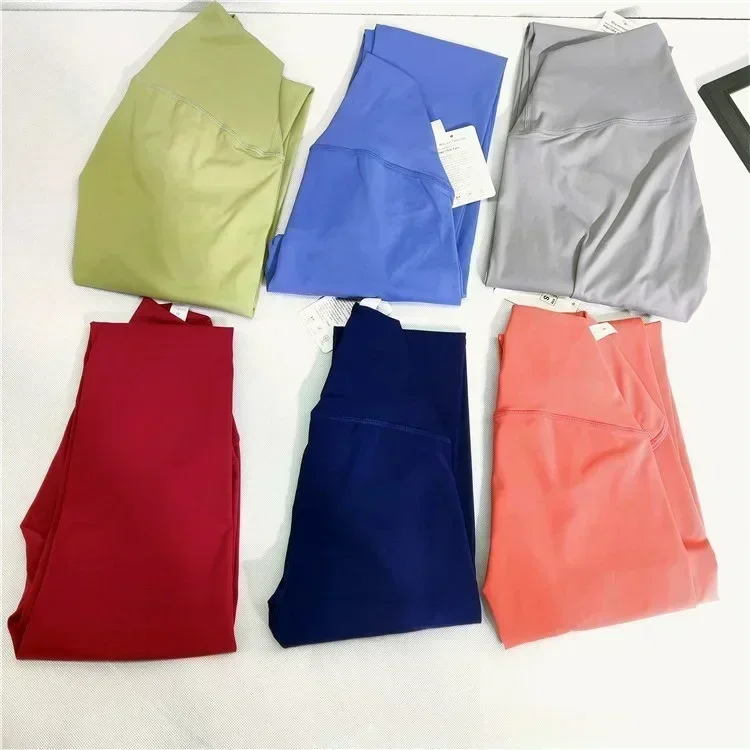 Lulu Women High Waist Sports Leggings Quick Dry Breathable Naked Feeling Fitness Trousers Push Up Workout Running Yoga Pants
Lulu Women High Waist Sports Leggings Quick Dry Breathable Naked Feeling Fitness Trousers Push Up Workout Running Yoga Pants