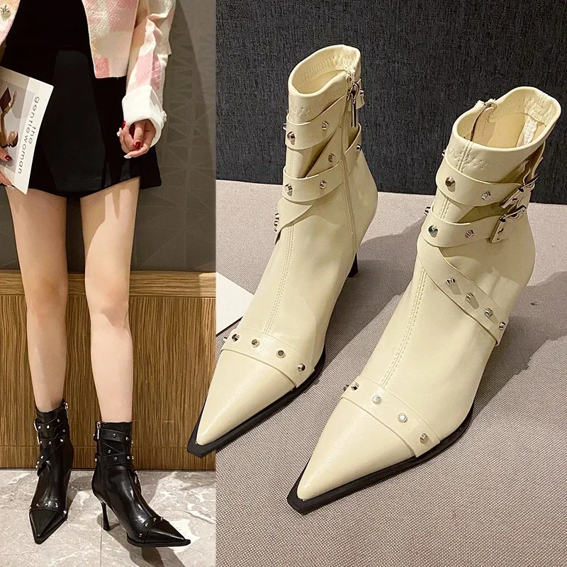 2024Brand Design Sexy Party Knee High Boots Pointed Toe Luxury Stilettos Heels Booties Female Vintage Metal Shoes
2024Brand Design Sexy Party Knee High Boots Pointed Toe Luxury Stilettos Heels Booties Female Vintage Metal Shoes