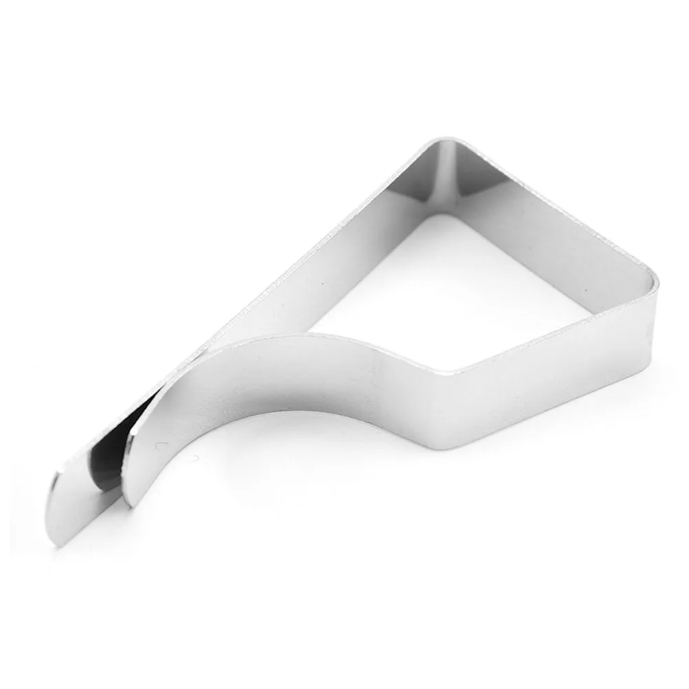 1pc Fixed Clip Stainless Steel Tablecloth Clip Holder Table Cover Clip Holder Stable Clips For Home Wedding Picnic Kitchen Tool
1pc Fixed Clip Stainless Steel Tablecloth Clip Holder Table Cover Clip Holder Stable Clips For Home Wedding Picnic Kitchen Tool