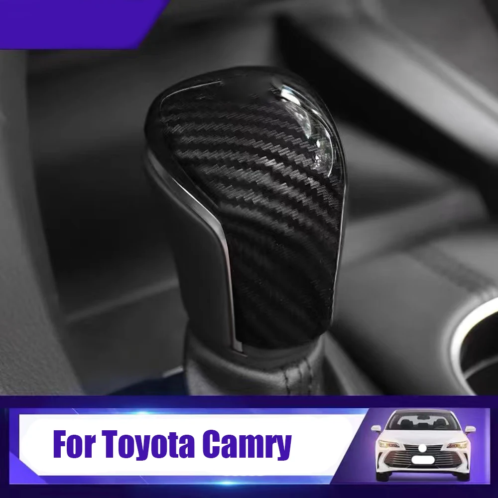 High quality Carbon Fiber For Toyota Camry 70 2018-2023 For Corolla 2019- 2023 Car Interior Gear Shift Knob Head Cover Trim
High quality Carbon Fiber For Toyota Camry 70 2018-2023 For Corolla 2019- 2023 Car Interior Gear Shift Knob Head Cover Trim