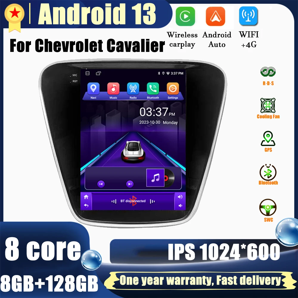 Автомобильный радиоприемник на Android 13, 9,7 дюйма, с GPS, Wi-Fi, для Chevrolet кавалер 2016-2019
Автомобильный радиоприемник на Android 13, 9,7 дюйма, с GPS, Wi-Fi, для Chevrolet кавалер 2016-2019