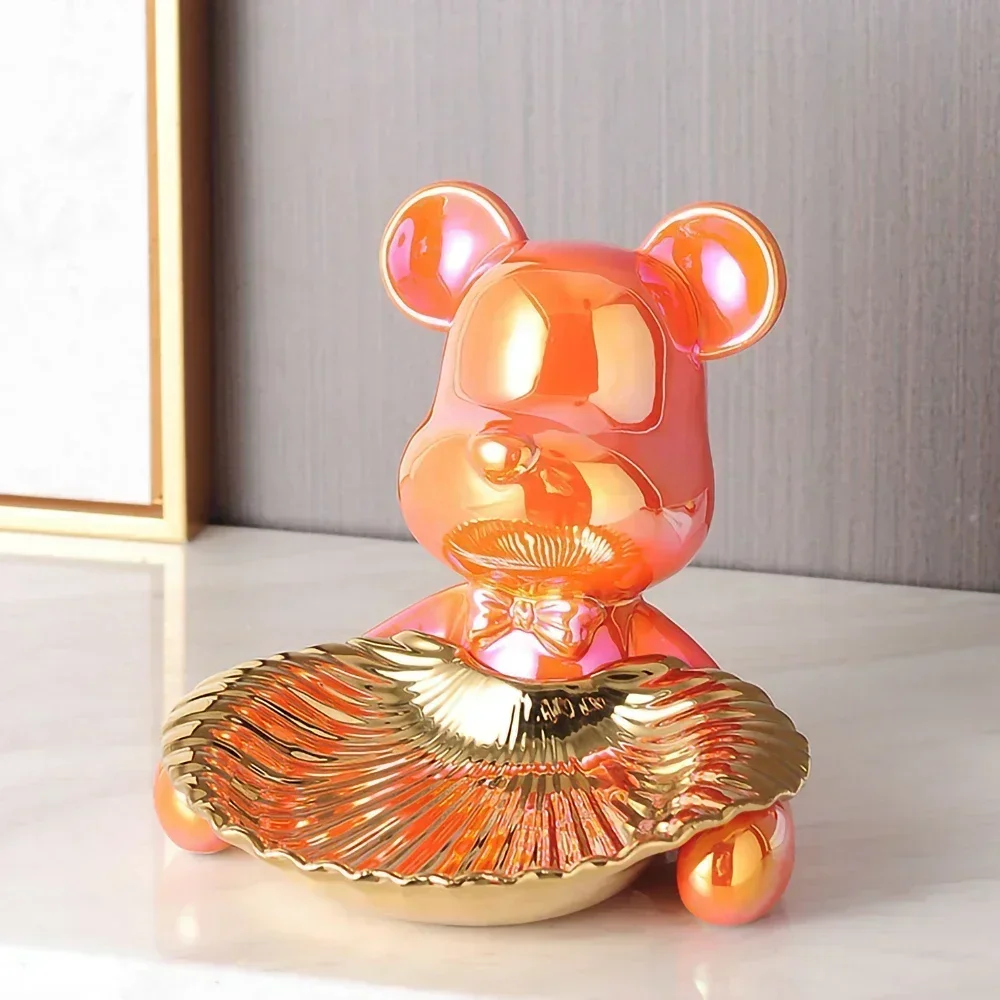 Керамическое украшение для дома, с тарелкой для конфет, скульптура животного, декор интерьера гостиной комнаты, украшения для стола
Керамическое украшение для дома, с тарелкой для конфет, скульптура животного, декор интерьера гостиной комнаты, украшения для стола