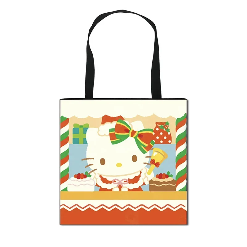 Kawaii Sanrio Anime Hello Kitty My Melody Cinnamoroll Christmas Cute Cartoon Handbag Large Capacity Portable Bag Girly Heart
Kawaii Sanrio Anime Hello Kitty My Melody Cinnamoroll Christmas Cute Cartoon Handbag Large Capacity Portable Bag Girly Heart