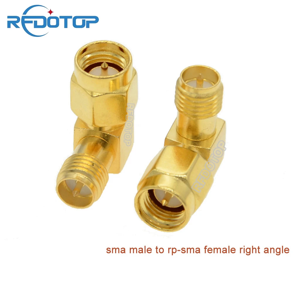 10PCS/lot SMA Male To RP-SMA Female Jack Right Angle For WiFi Antenna Raido Antenna SMA to SMA RF Coaxial Adapter Wholesales
10PCS/lot SMA Male To RP-SMA Female Jack Right Angle For WiFi Antenna Raido Antenna SMA to SMA RF Coaxial Adapter Wholesales