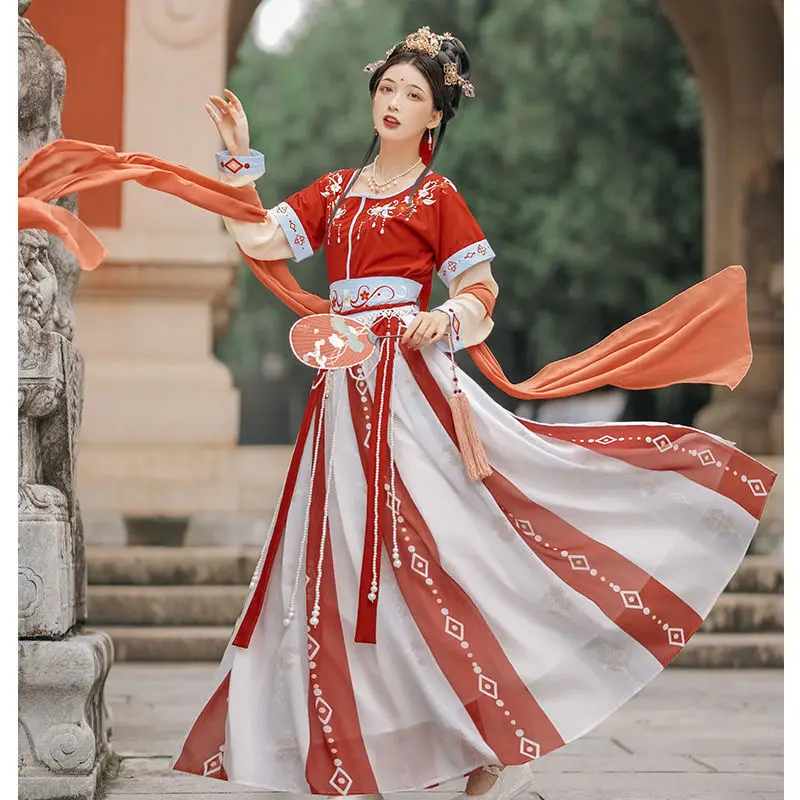 Trailing Dress Traditional Chinese Women's Hanfu Clothing Stage Outfit Cosplay Stage Wear Costume Empress Suit
Trailing Dress Traditional Chinese Women's Hanfu Clothing Stage Outfit Cosplay Stage Wear Costume Empress Suit