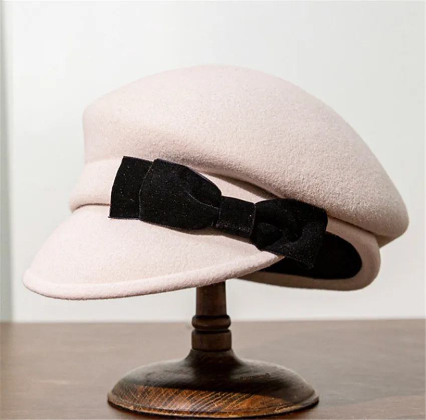 202311-2508373-yeye ins chic winter wool felt Velvet Bowknot lady Equestrian service hat women visors cap
202311-2508373-yeye ins chic winter wool felt Velvet Bowknot lady Equestrian service hat women visors cap