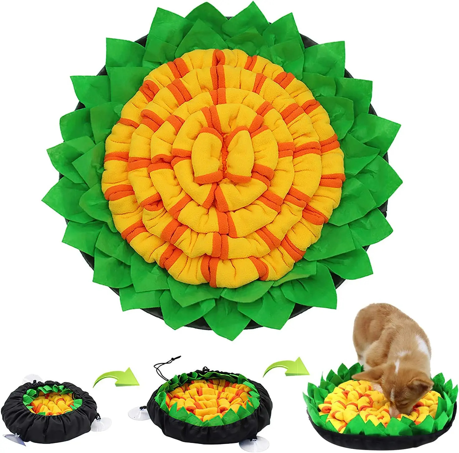 Pet Training Snuffling Mat Soft Pet Nose Work Smell Snuffle Mat Training Feeding Foraging Skill Blanket Interactive Dog Play Mat
Pet Training Snuffling Mat Soft Pet Nose Work Smell Snuffle Mat Training Feeding Foraging Skill Blanket Interactive Dog Play Mat