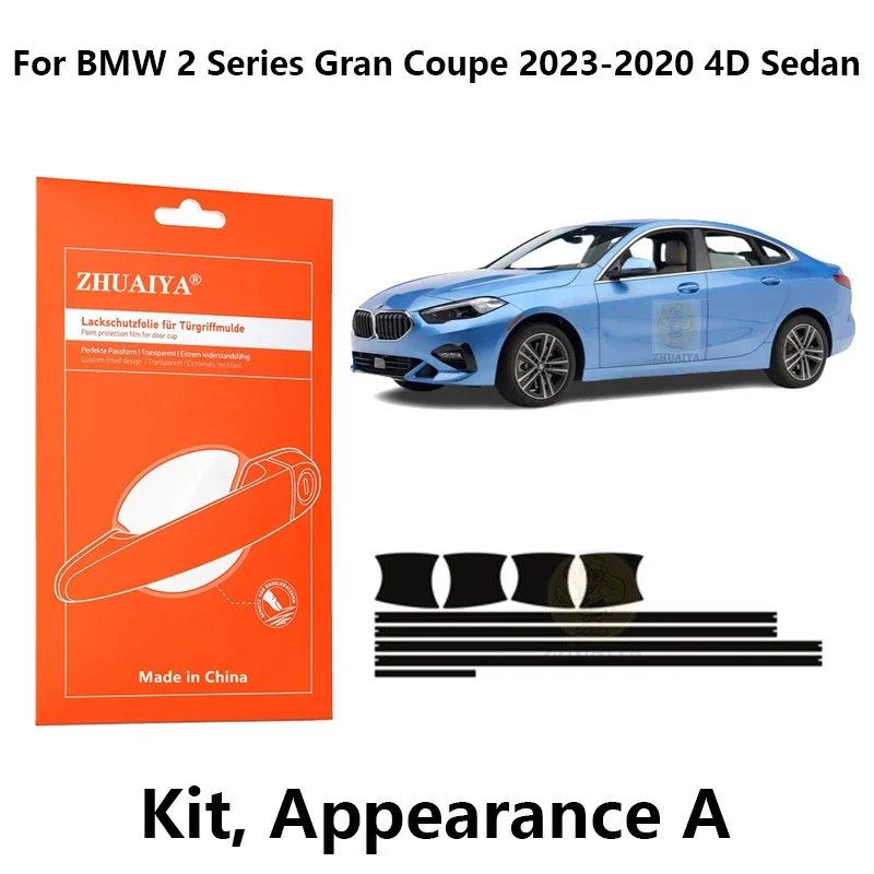 Защитная пленка ZHUAIYA для красок дверной ручки, ТПУ PPF для BMW 2 серии Gran Coupe 2023-2020 4D Седан
Защитная пленка ZHUAIYA для красок дверной ручки, ТПУ PPF для BMW 2 серии Gran Coupe 2023-2020 4D Седан