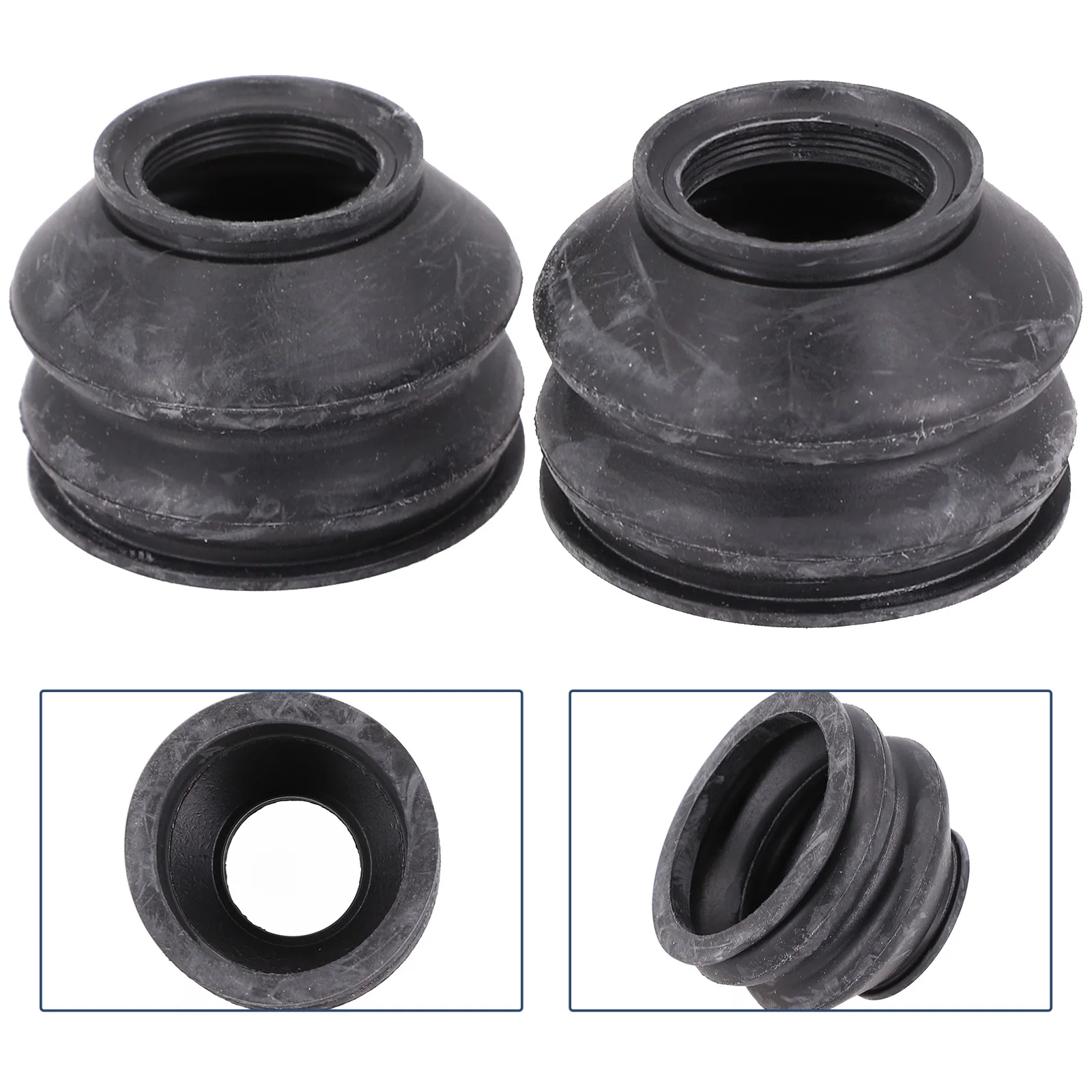HQ Rubber Dust Boot Covers for Ball Joint Suspension 33mm Small Hole 41mm Large Hole 23mm Height Minimizes Wear
HQ Rubber Dust Boot Covers for Ball Joint Suspension 33mm Small Hole 41mm Large Hole 23mm Height Minimizes Wear