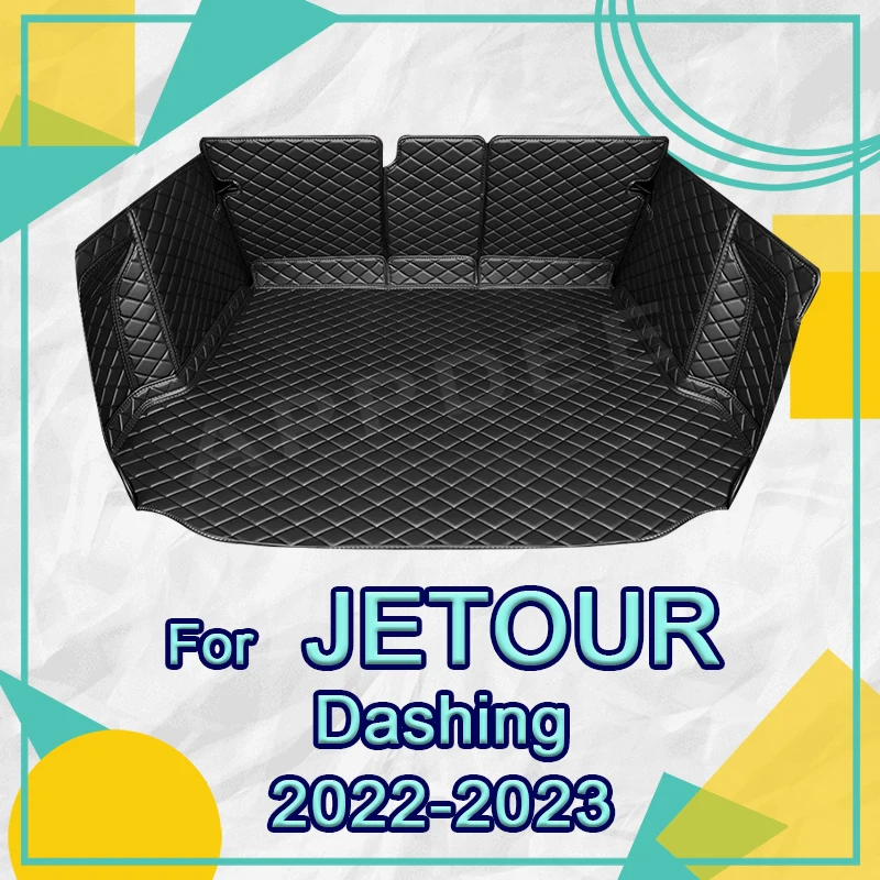 Автомобильный коврик для багажника с полным покрытием для Jetour Dashing 2022-2023, защита от грязи, коврик для багажника автомобиля, аксессуары для защиты интерьера
Автомобильный коврик для багажника с полным покрытием для Jetour Dashing 2022-2023, защита от грязи, коврик для багажника автомобиля, аксессуары для защиты интерьера