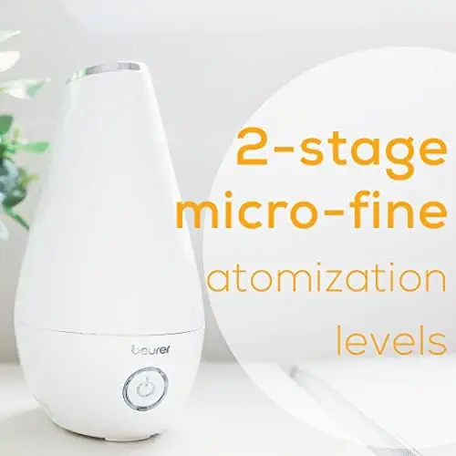 

2in1 Essential Oil Diffuser & Air Humidifier | 2L Tank, Night-Mode, Auto shut-off, for Bedrooms, Baby Kids Rooms|Choose from