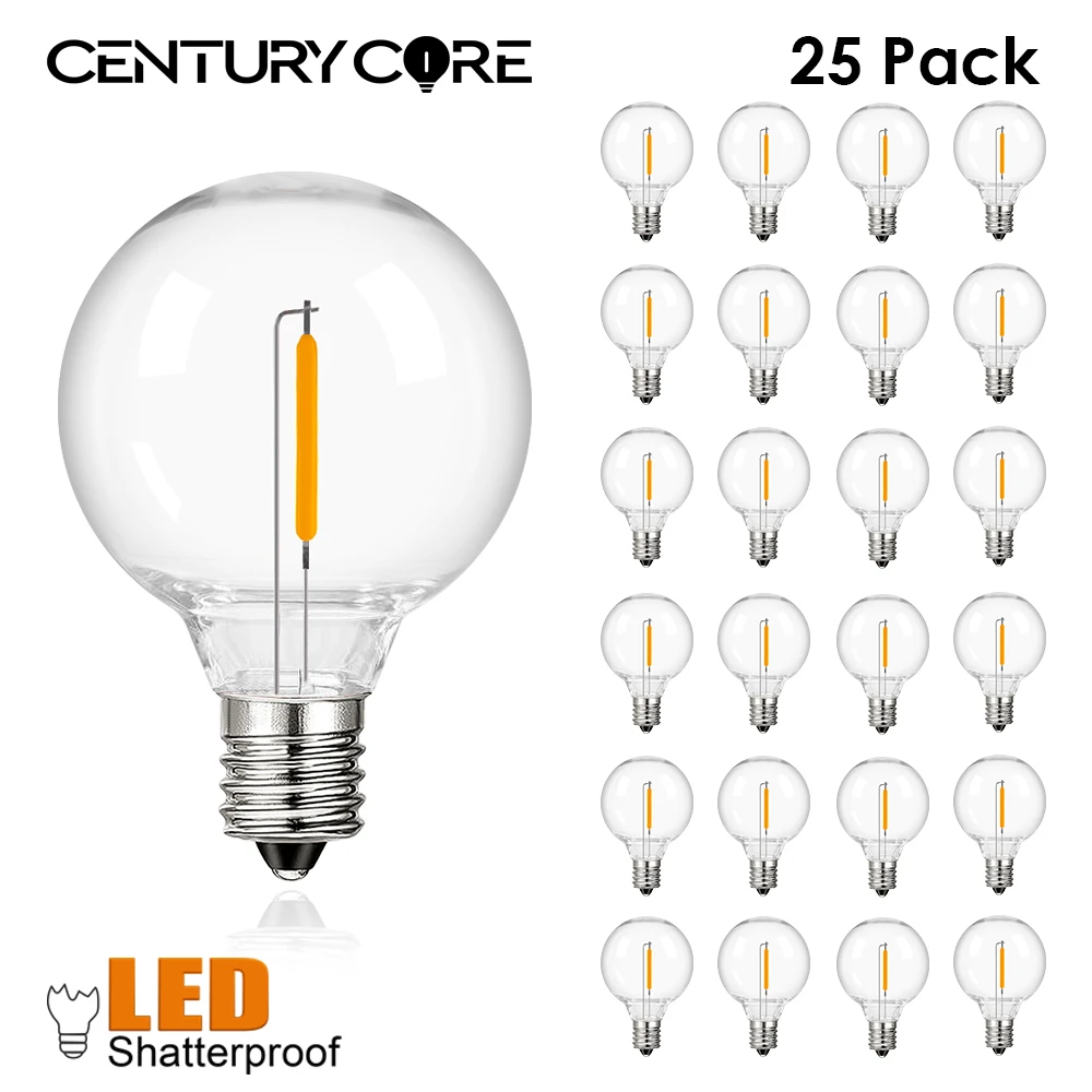 Plastics G40 Led Lamps 220V 110V E12 Light Bulb Shatterproof Replaceable Warm White Outdoor For Street Garland Decoration Lights
Plastics G40 Led Lamps 220V 110V E12 Light Bulb Shatterproof Replaceable Warm White Outdoor For Street Garland Decoration Lights