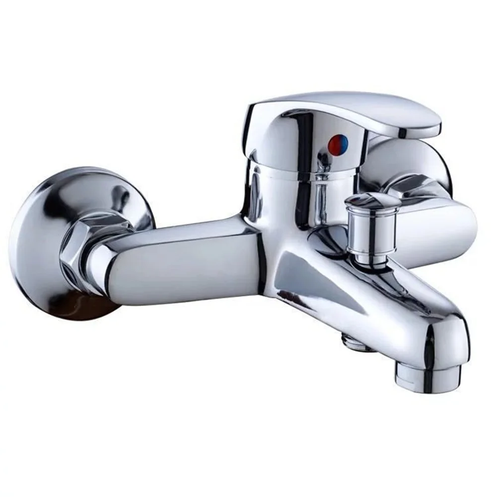 Shower Faucet Hot And Cold Water Mixer Valve Wall Mounted Metal Single Handle Bath Taps Bathroom Zinc Alloy Shower Triple Faucet
Shower Faucet Hot And Cold Water Mixer Valve Wall Mounted Metal Single Handle Bath Taps Bathroom Zinc Alloy Shower Triple Faucet