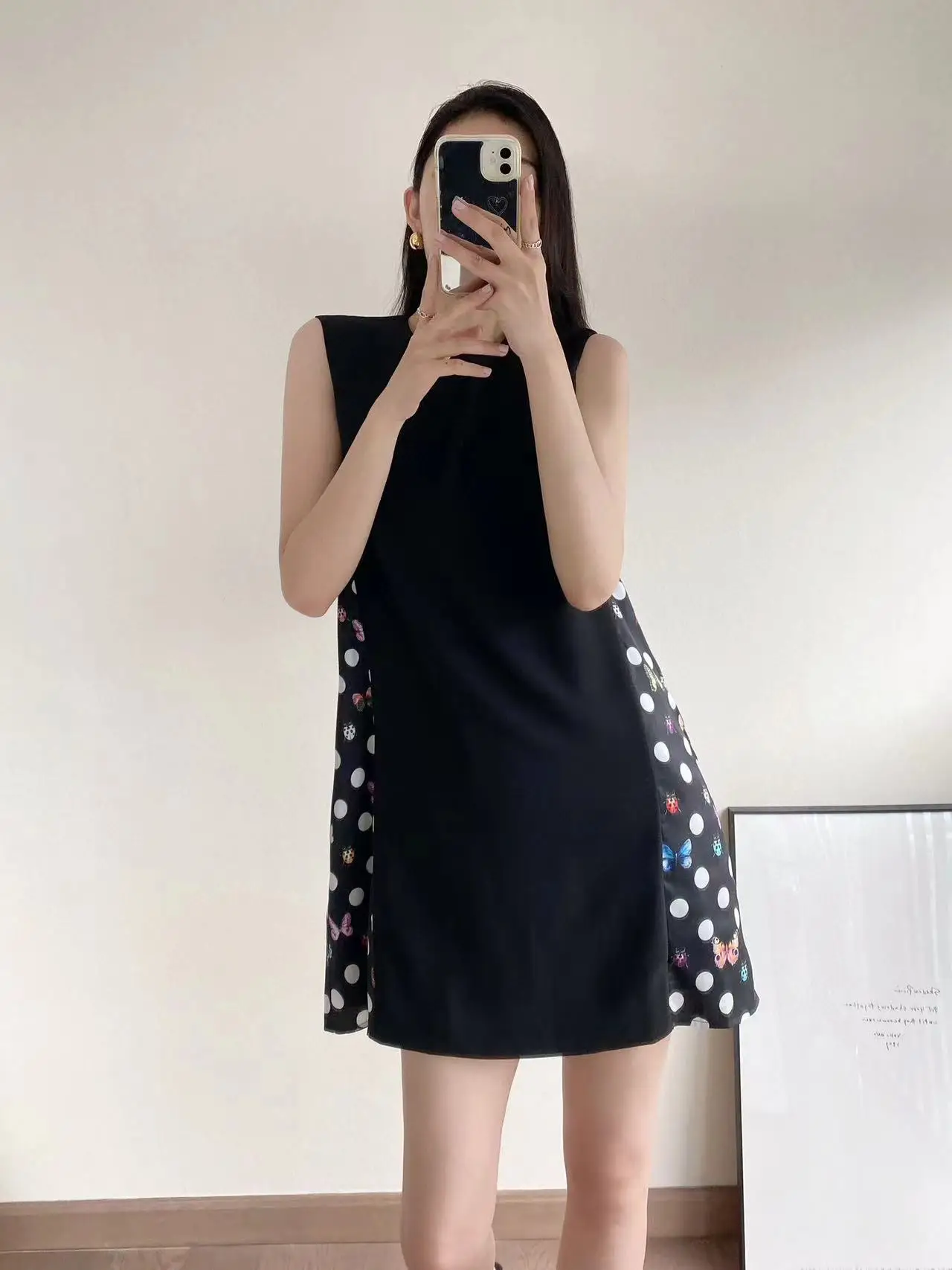 Fyion 2023 New Summer Runway Vacation Mini Dress Women O-Neck Sleeveless Print Holiday Party Patchwork Dresses 
Fyion 2023 New Summer Runway Vacation Mini Dress Women O-Neck Sleeveless Print Holiday Party Patchwork Dresses