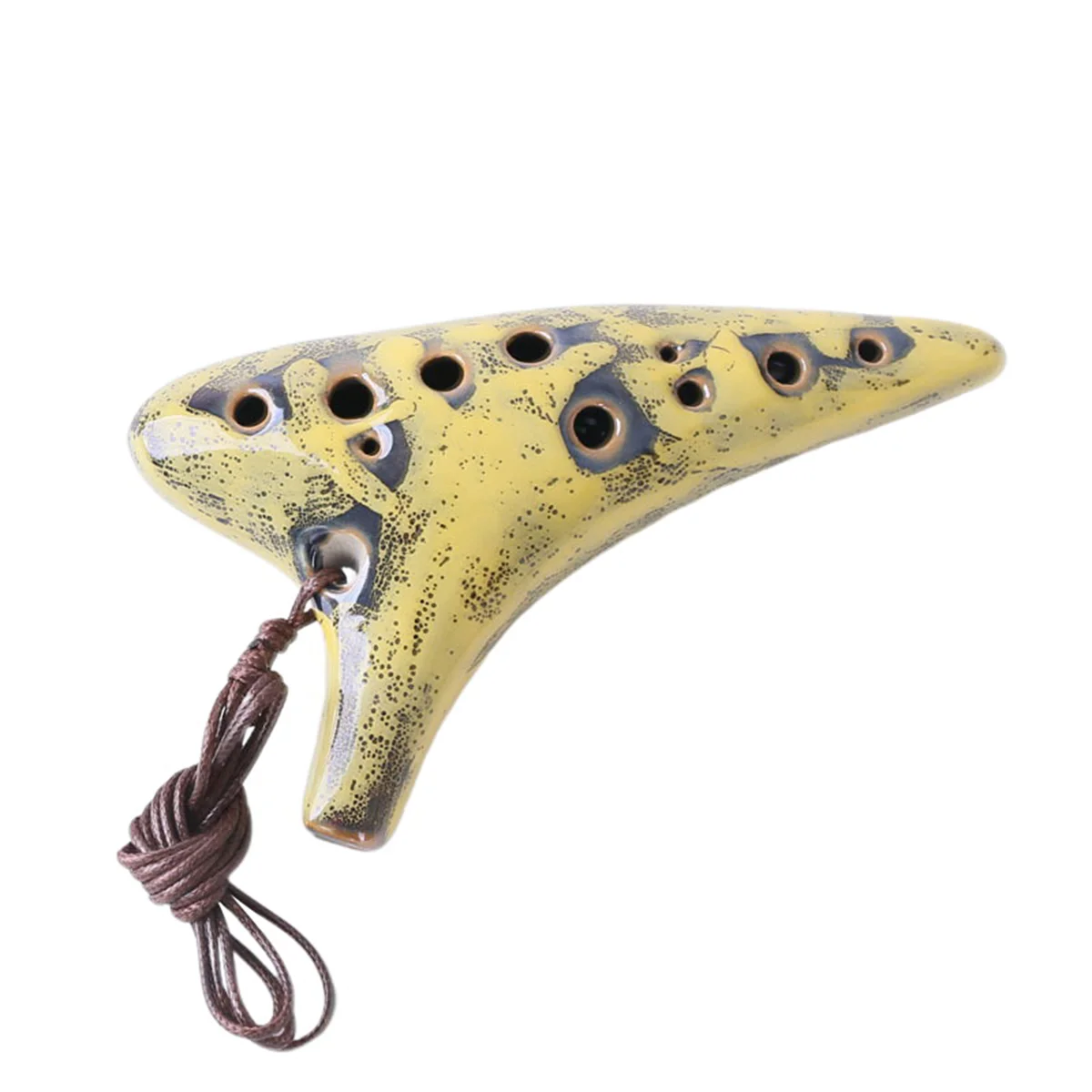 

Музыкальный инструмент Alto C Ocarina с 12 отверстиями для начинающих профессиональных художников (смешанные цвета)