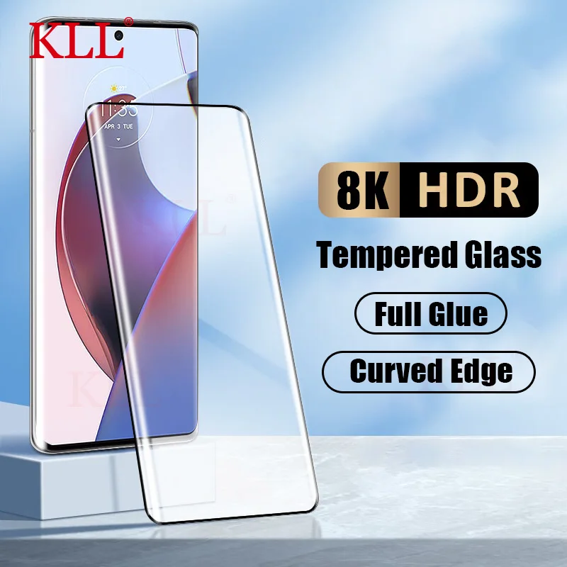 

Full Curved Screen Protector Tempered Glass For Motorola Edge 30 Ultra 40 Pro Plus Protective Film for Moto X40 X30 S30 Cover