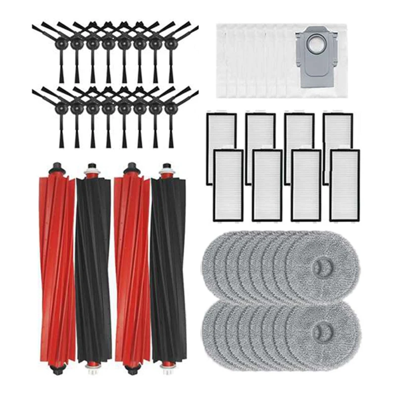 For Roborock V20 / P10S Pro Main Side Brush Mop Cloth Hepa Filter Dust Bag Accessories Replacement Spare Parts
For Roborock V20 / P10S Pro Main Side Brush Mop Cloth Hepa Filter Dust Bag Accessories Replacement Spare Parts