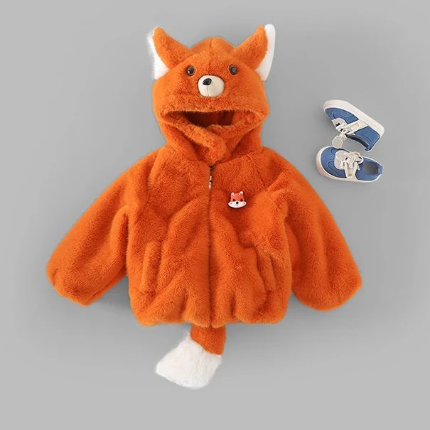 Children's Winter Lamb Plush Cotton Coat Children's Plush Thickened Warm Fox Cotton Coat Baby's Cartoon Winter Coat 2023
Children's Winter Lamb Plush Cotton Coat Children's Plush Thickened Warm Fox Cotton Coat Baby's Cartoon Winter Coat 2023
