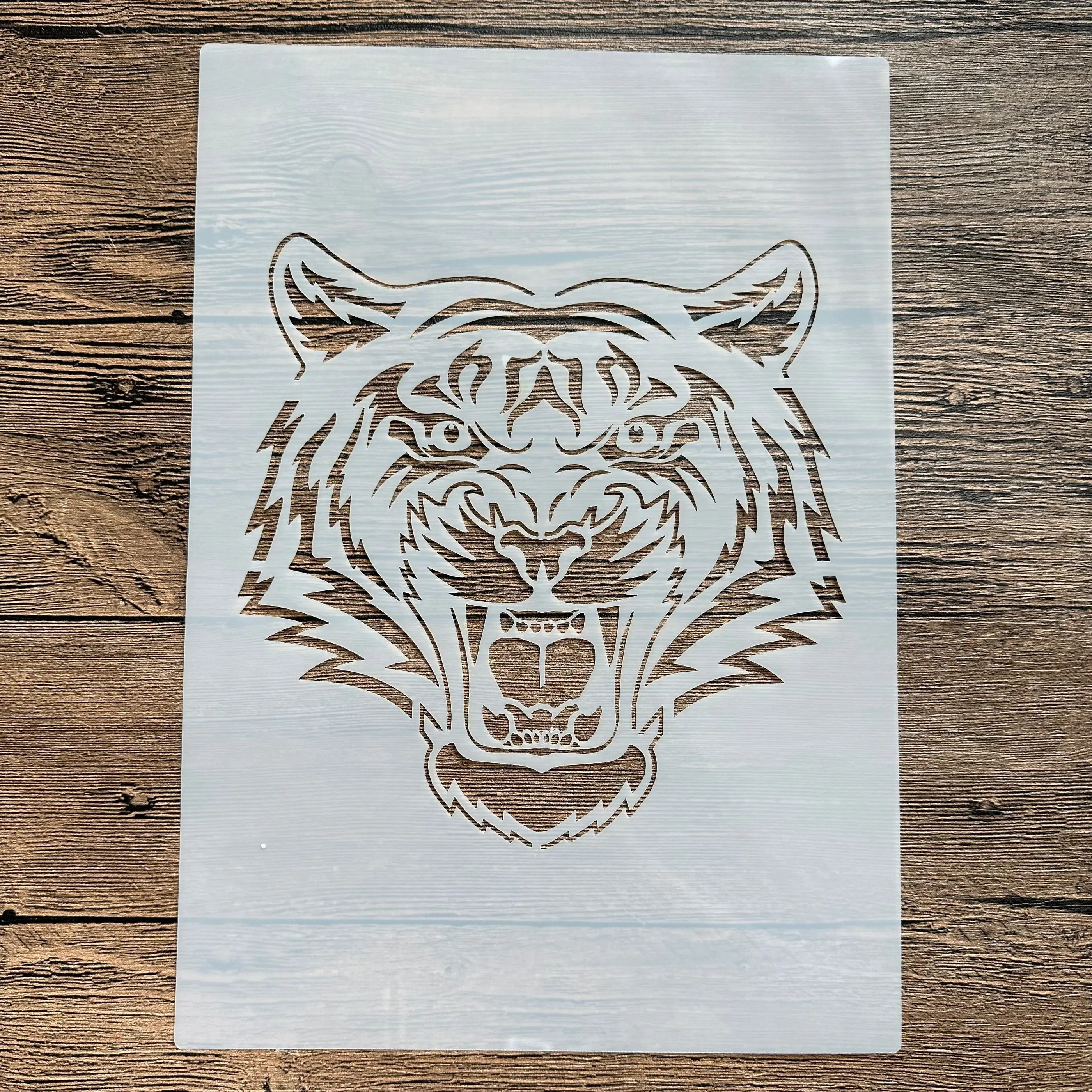 A4 29 *21cm DIY mandala mold for painting stencils stamped photo album embossed paper card on wood, fabric, wall Animals tigers
A4 29 *21cm DIY mandala mold for painting stencils stamped photo album embossed paper card on wood, fabric, wall Animals tigers