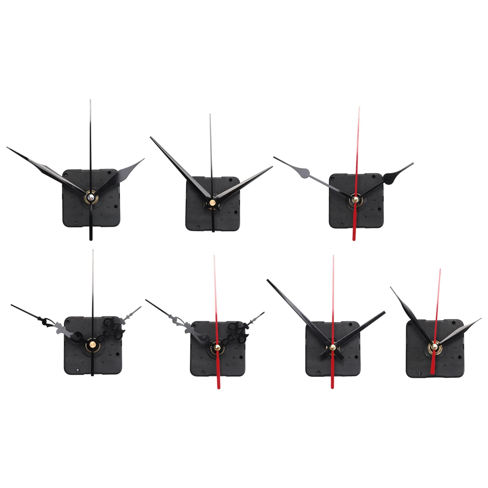 7 Sets Quartz Clock Movement Mechanism, Silent Short Shaft Clock Mechanisms with Hands, Wall Clock Mechanism Parts
7 Sets Quartz Clock Movement Mechanism, Silent Short Shaft Clock Mechanisms with Hands, Wall Clock Mechanism Parts