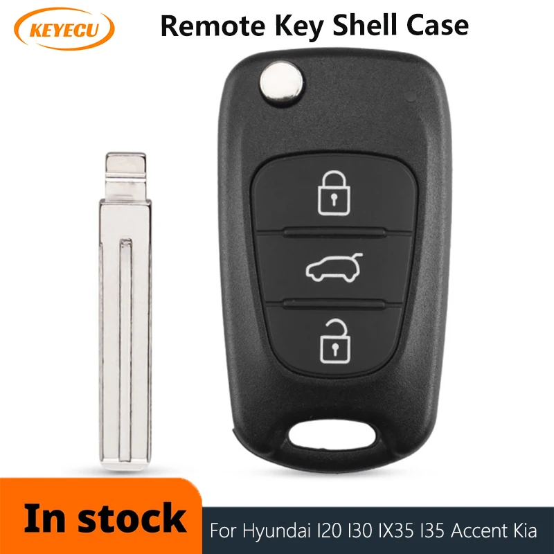 KEYECU Replacement Remote Car Key Shell 3 BT Flip Folding Key Case For Kia K2 K5 Rio 3 Picanto Ceed Cerato Sportage For Hyundai
KEYECU Replacement Remote Car Key Shell 3 BT Flip Folding Key Case For Kia K2 K5 Rio 3 Picanto Ceed Cerato Sportage For Hyundai