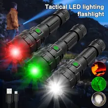 10W 1800LM L2 Led Hunting Flashlight Green/Red/White Tactical Rifle Weapon Gun Light+Airsoft Clip Mount+Switch+18650+Charger
10W 1800LM L2 Led Hunting Flashlight Green/Red/White Tactical Rifle Weapon Gun Light+Airsoft Clip Mount+Switch+18650+Charger