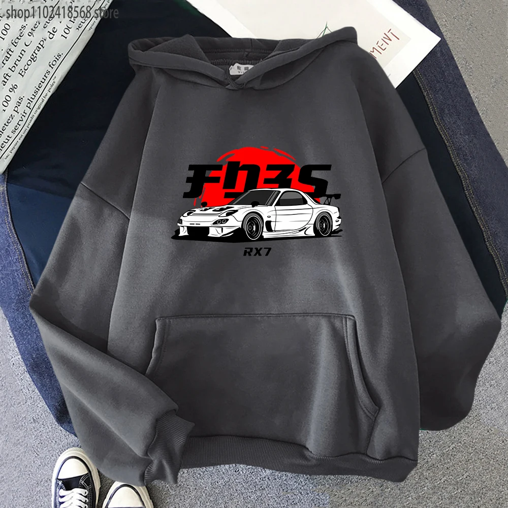 Blanc RX 7 Hoodies Men JDM Sweatshirt Print Initial D Streetwear Women Winter Casual Harajuku Long Sleeve Top Anime Y2k Hoodie 
Blanc RX 7 Hoodies Men JDM Sweatshirt Print Initial D Streetwear Women Winter Casual Harajuku Long Sleeve Top Anime Y2k Hoodie
