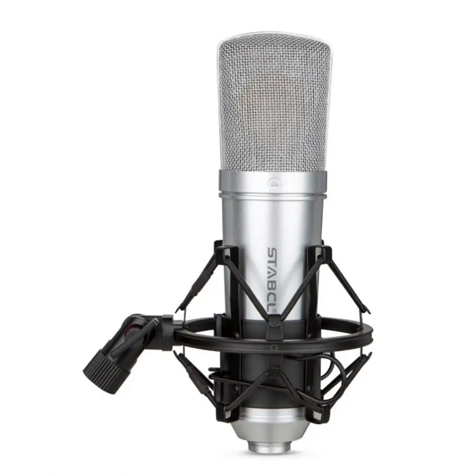 

Stabcl Computer Micro Condenser Studio Microphone for recording Live Streaming Recording