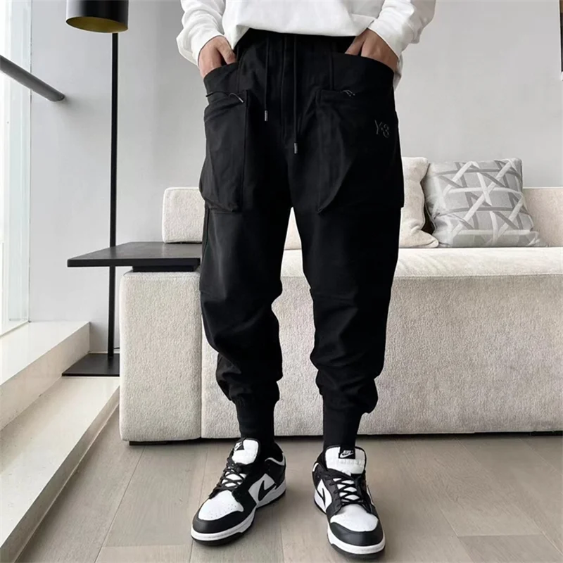 Y-3 Y3 2022SS Yohji Yamamoto Autograph Multiple Pockets Trousers Pencil Pants Sports Leisure Bind Feet Work Clothes Sweatpants
Y-3 Y3 2022SS Yohji Yamamoto Autograph Multiple Pockets Trousers Pencil Pants Sports Leisure Bind Feet Work Clothes Sweatpants