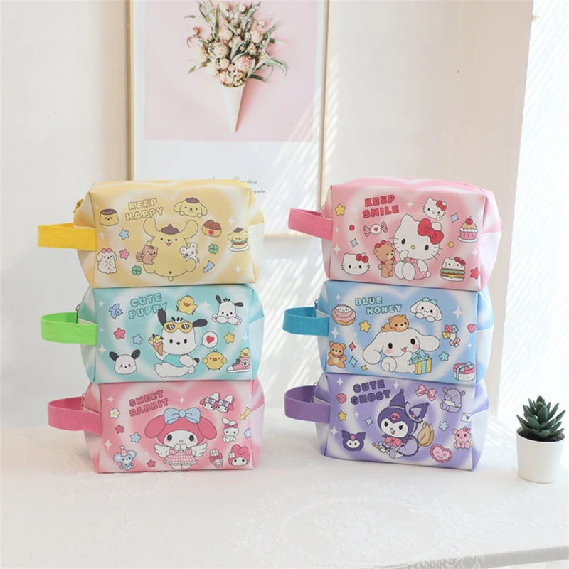Hello Kitty Sanrio Storage Bag Kawaii Anime Kuromi Cinnamoroll Pochacco Cartoon Cute Travel Toiletries Makeup Bags Girls Gifts
Hello Kitty Sanrio Storage Bag Kawaii Anime Kuromi Cinnamoroll Pochacco Cartoon Cute Travel Toiletries Makeup Bags Girls Gifts