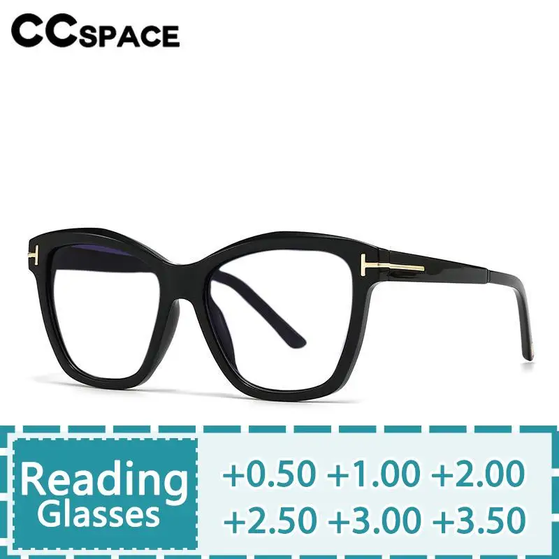 

R57488 Rivet Casual Reading Glasses Women Trendy Cat Eye Presbyopia Eyeglasses Diopter +50+100+150+200+250+300+350