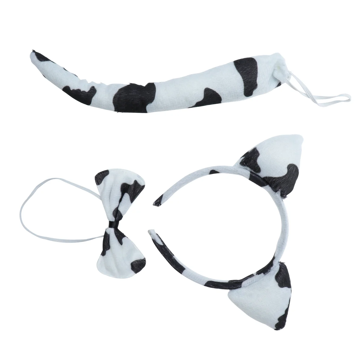 3 Pcs/set Baby Kids Cartoon Dairy Cattle Headband Bow Tie and Tail for Costume Party
3 Pcs/set Baby Kids Cartoon Dairy Cattle Headband Bow Tie and Tail for Costume Party