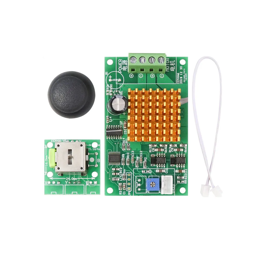 DC Motor Speed Controller DC12-30V 3A Motor Forward And Reverse Controller Speed Adjustable Governer With Rocker Potentiometer
DC Motor Speed Controller DC12-30V 3A Motor Forward And Reverse Controller Speed Adjustable Governer With Rocker Potentiometer