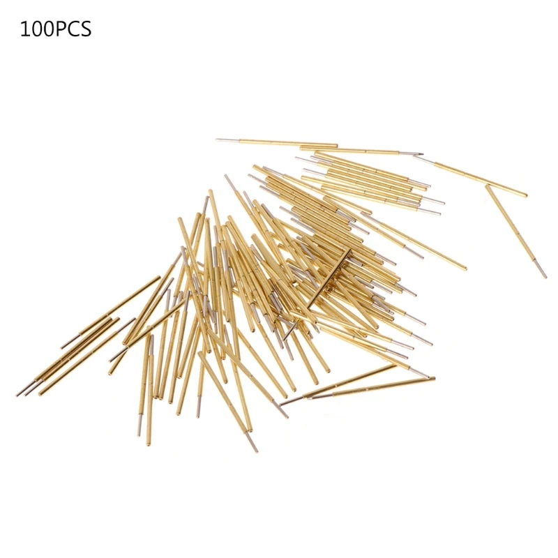 100 шт. Пружинный испытательный щуп Pogo Pin P50-J1 Диаметр 0,68 мм Длина 16,35 мм Тестовый штифт
100 шт. Пружинный испытательный щуп Pogo Pin P50-J1 Диаметр 0,68 мм Длина 16,35 мм Тестовый штифт
