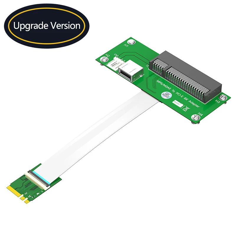 Плата переходника NGFF M.2 A/E к PCI Express X8 + USB2.0, 4-контактный разъем, с высокоскоростным кабелем FPC, магнитная подушка, для горизонтальной установки
Плата переходника NGFF M.2 A/E к PCI Express X8 + USB2.0, 4-контактный разъем, с высокоскоростным кабелем FPC, магнитная подушка, для горизонтальной установки