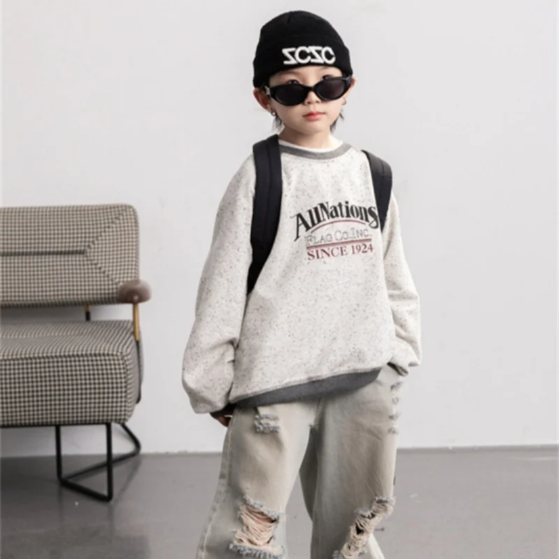 Boys Hoodies Sweatshirts Cotton Tops Outwear 2024 New Spring Autumn Kids Sport Teenagers Children's Clothing
Boys Hoodies Sweatshirts Cotton Tops Outwear 2024 New Spring Autumn Kids Sport Teenagers Children's Clothing