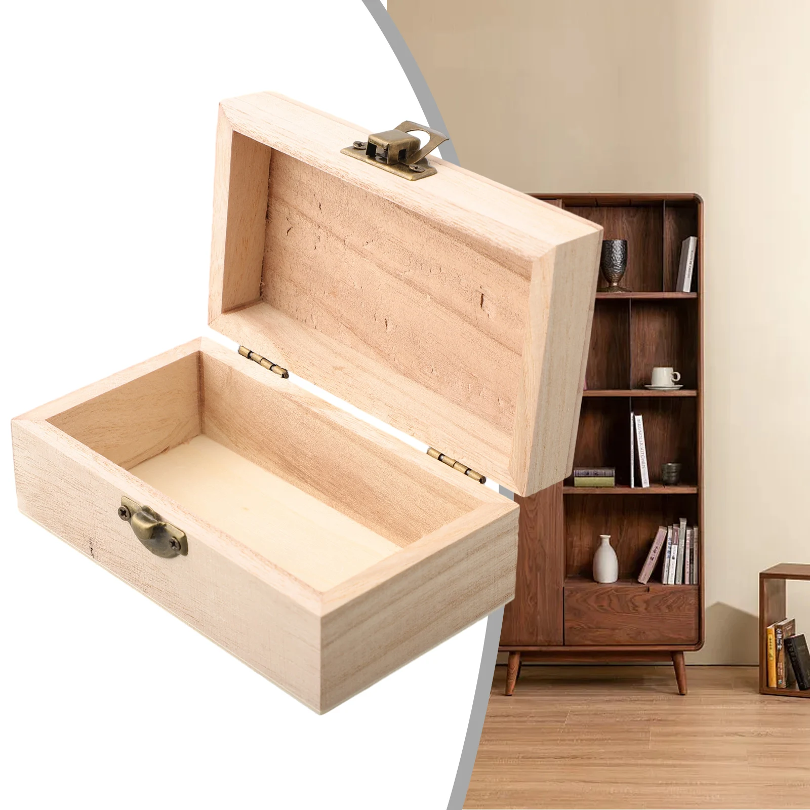 Plain Wood Wooden Square Hinged Storage Tools Boxes Craft Gift Box Strong Latch Keepsake Boxes Wedding Christening Gift Boxes
Plain Wood Wooden Square Hinged Storage Tools Boxes Craft Gift Box Strong Latch Keepsake Boxes Wedding Christening Gift Boxes