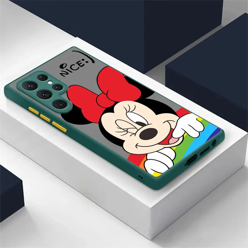 Mickey Minnie Mouse Cartoon Phone Case For Samsung Galaxy S24 Case S23 Ultra S22 S21 S20 FE S10 Plus For S24 Note 20 Ultra Cover Mickey Minnie Mouse Cartoon Phone Case For Samsung Galaxy S24 Case S23 Ultra S22 S21 S20 FE S10 Plus For S24 Note 20 Ultra Cover