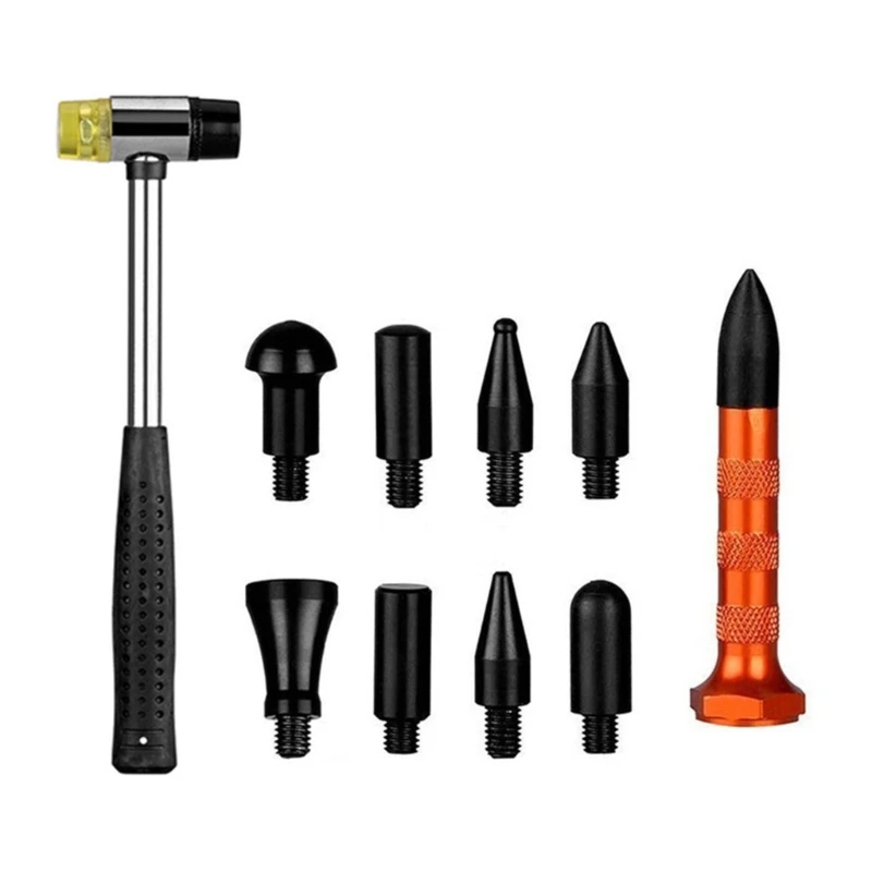 Car Dent Remover Sheet Metal Dent Repair Tool Kits Dent Removal Tap Down Tools Rubber Hammer Dent Fix 
Car Dent Remover Sheet Metal Dent Repair Tool Kits Dent Removal Tap Down Tools Rubber Hammer Dent Fix