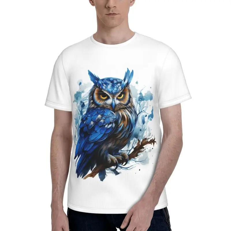 Men Casual Fashion Trend Large Size 3D Printed Domineering Blue Owl Pattern T-shirt Cool and Breathable Street Clothing Top Y2K
Men Casual Fashion Trend Large Size 3D Printed Domineering Blue Owl Pattern T-shirt Cool and Breathable Street Clothing Top Y2K