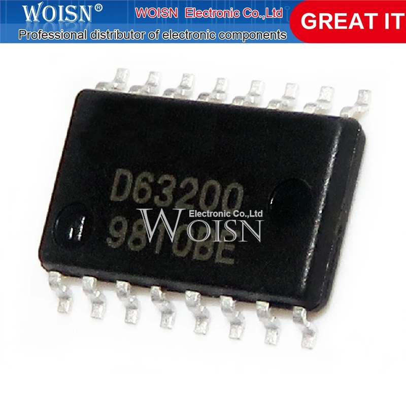 10PCS UPD63200GS D63200 SOP-16 
10PCS UPD63200GS D63200 SOP-16